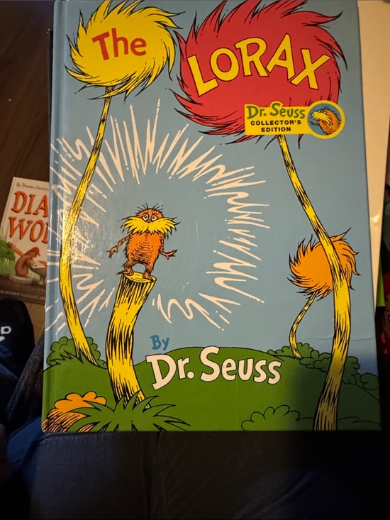 Dr. Seuss Other - Dr. Seuss The Lorax - Blue, Yellow, Red Illustrated Cover